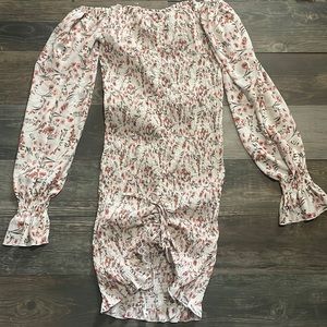 Off the shoulder stretch dress